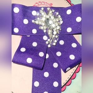 Ellen Bailey Polka Dot Bowtie